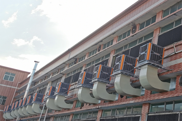 惠州工廠通風降溫設(shè)備廠家案例圖